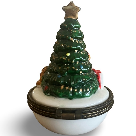Midwest of Canon Falls Christmas Tree Hinged Trinket Box - Picture 3 of 9